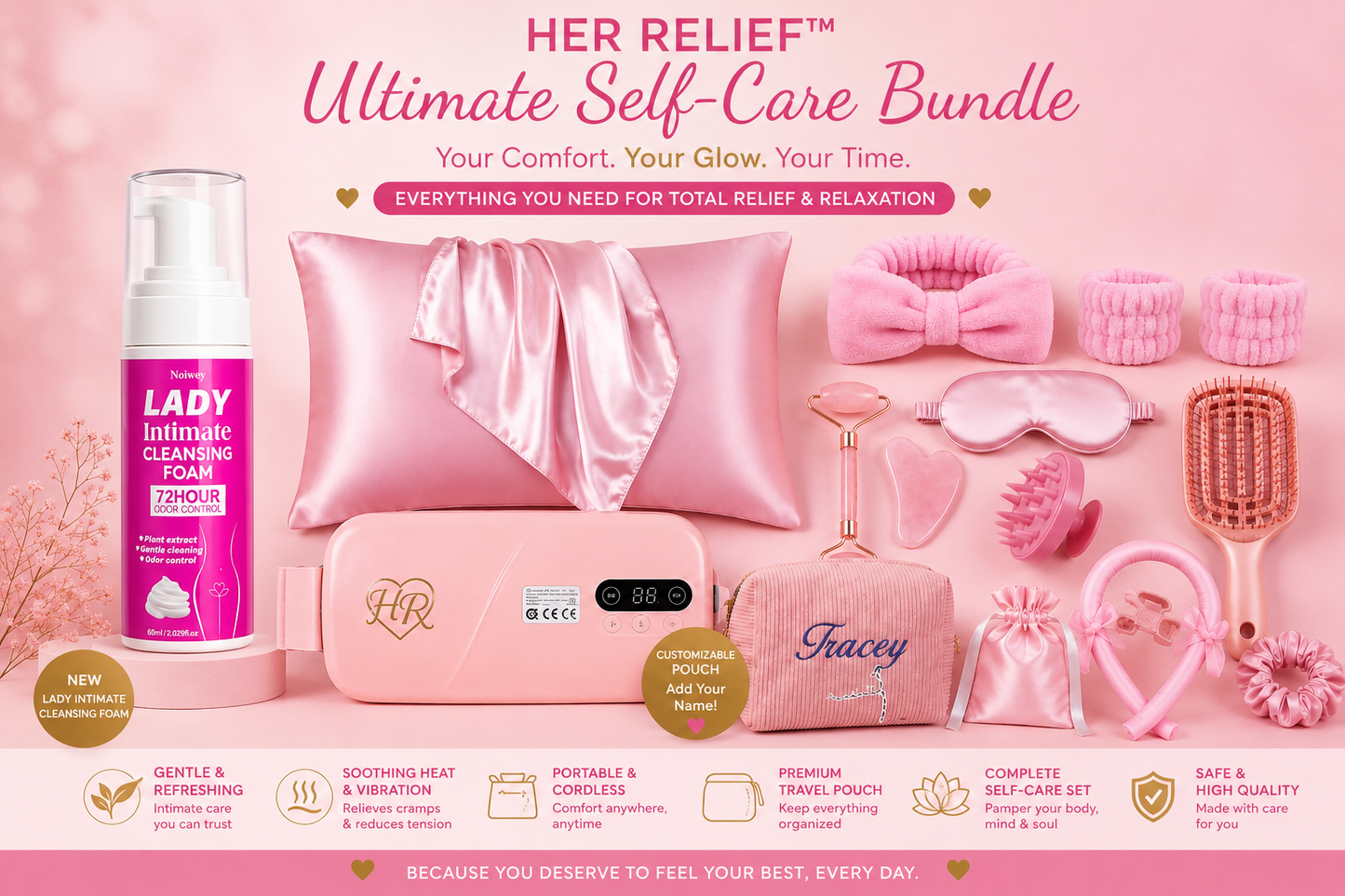 HER RELIEF™ Ultimate Self-Care Bundle