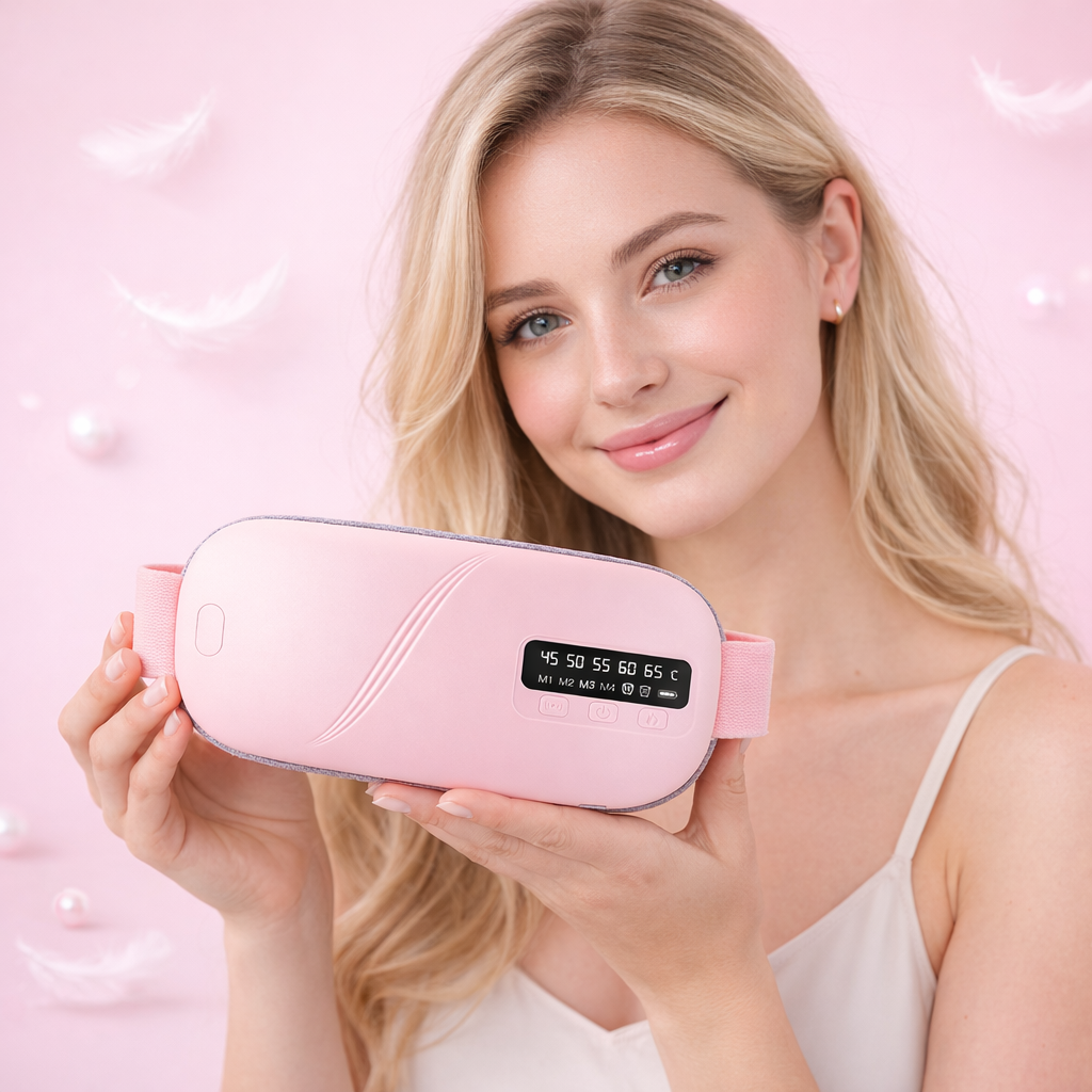 HER RELIEF™ Period Cramp Heating & Massage Belt💖