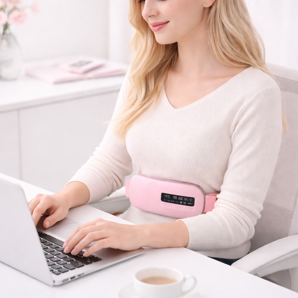 HER RELIEF™ Period Cramp Heating & Massage Belt💖
